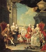 MEYTENS, Martin van The Imperial Family of Austria oil painting on canvas